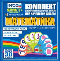 Динамические раздаточные пособия математика (веера). Устный счет, доли и дроби, геометрические формы - fgospostavki.ru - Нижний Новгород