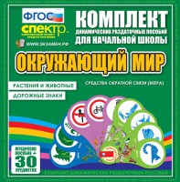 Динамические раздаточные пособия. Окружающий мир (веера). Животные и растения, дорожные знаки. - fgospostavki.ru - Нижний Новгород