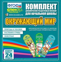 Динамические раздаточные пособия. Окружающий мир (шнуровка). Животные, природа и человек, растения и грибы. - fgospostavki.ru - Нижний Новгород