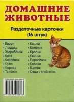 Раздаточные карточки "Домашние животные" - fgospostavki.ru - Нижний Новгород