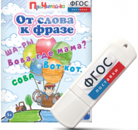 Игры для чтения слов и словосочетаний "От слова к фразе" на USB - носителе - fgospostavki.ru - Нижний Новгород