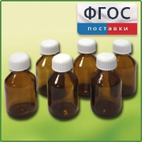 Набор склянок для растворов реактивов 30 миллилитров (6 штук) - fgospostavki.ru - Нижний Новгород