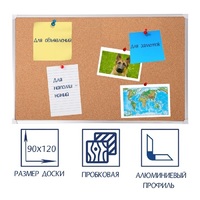 Доска пробковая 1200х900 - fgospostavki.ru - Нижний Новгород