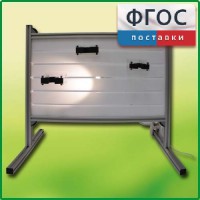 Панель с держателями и подсветкой для монтажа оборудования и проведения демонстрационных опытов по физике - fgospostavki.ru - Нижний Новгород