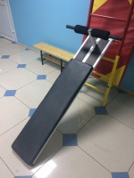Доска для пресса навесная на шведскую стенку с двумя валиками (длина 1,5 метра) - fgospostavki.ru - Нижний Новгород