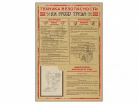 Стенд-уголок "Техника безопасности на уроках труда" - fgospostavki.ru - Нижний Новгород