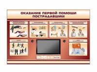Многофункциональный интерактивный стенд-тренажер "Оказание первой помощи пострадавшим" для учащихся общеобразовательных учреждений - fgospostavki.ru - Нижний Новгород