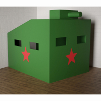 Игровой домик «Танк» - fgospostavki.ru - Нижний Новгород