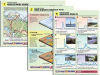 Комплект таблиц по географии "Природа России" раздаточные (цветные, ламинированные, А4, 10 штук) - fgospostavki.ru - Нижний Новгород