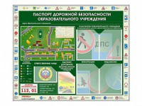 Стенд-уголок "Паспорт дорожной безопасности образовательного учреждения" - fgospostavki.ru - Нижний Новгород