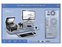 Электрифицированный информационный стенд-тренажер "Периферийные устройства персонального компьютера" с функцией контроля и обучения - fgospostavki.ru - Нижний Новгород