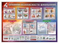 Стенд-уголок "Правила безопасности школьника" - fgospostavki.ru - Нижний Новгород