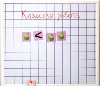 Магнитно-маркерная доска "Клетка" (86 см х 75 см) - fgospostavki.ru - Нижний Новгород