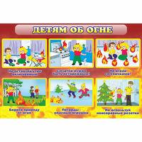 Стенд "Детям об огне" - fgospostavki.ru - Нижний Новгород