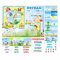 Стенд "Погода" с карманами для вставок - fgospostavki.ru - Нижний Новгород