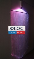 Фибероптическая занавесь (150 волокон) с интерактивным источником света - fgospostavki.ru - Нижний Новгород
