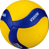 Мяч волейбольный Mikasa V320W (размер 5, синтетическая кожа, матчевый) - fgospostavki.ru - Нижний Новгород