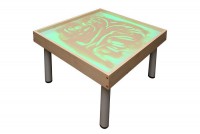 Столик на ножках для рисования песком "Радуга" с подсветкой RGB - fgospostavki.ru - Нижний Новгород