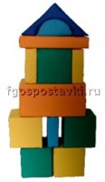 Мягкий модуль-конструктор "Городок" (12 элементов) - fgospostavki.ru - Нижний Новгород