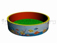 Сухой бассейн круглый с шелкографией - fgospostavki.ru - Нижний Новгород