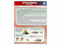 Стенд "Первая помощь при пожаре" - fgospostavki.ru - Нижний Новгород
