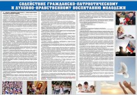 Стенд "Содействие гражданско-патриотическому и духовно-нравственному воспитанию молодежи" - fgospostavki.ru - Нижний Новгород