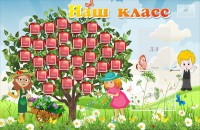 Стенд "Наш класс" Вариант 3 - fgospostavki.ru - Нижний Новгород