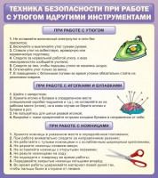 Стенд "Техника безопасности при работе с утюгом" - fgospostavki.ru - Нижний Новгород