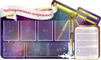 Стенд "Наблюдательная астрономия" - fgospostavki.ru - Нижний Новгород