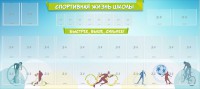 Стенд "Спортивная жизнь школы" - fgospostavki.ru - Нижний Новгород