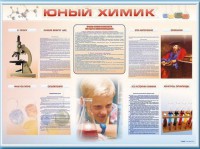 Стенд-уголок "Юный химик" - fgospostavki.ru - Нижний Новгород