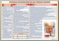 Стенд-уголок "Техника безопасности на уроках химии" - fgospostavki.ru - Нижний Новгород