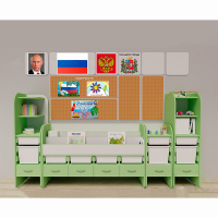 Уголок патриотического воспитания для дошкольников "Россия" Максимальный - fgospostavki.ru - Нижний Новгород