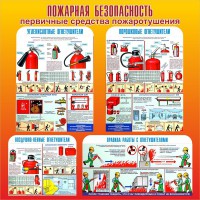Стенд "Пожарная безопасность" Вариант 2 - fgospostavki.ru - Нижний Новгород