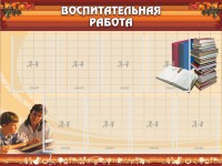 Стенд "Воспитательная работа" - fgospostavki.ru - Нижний Новгород