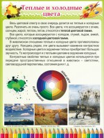 Стенд "Теплые и холодные цвета" - fgospostavki.ru - Нижний Новгород