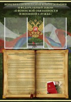 Стенд "Конституция РФ и Федеральный закон "О воинской обязанности и военной службе" - fgospostavki.ru - Нижний Новгород