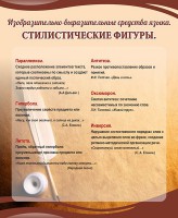 Стенд "Стилистические фигуры" Вариант 2 - fgospostavki.ru - Нижний Новгород