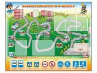 Стенд "Безопасный путь в школу" с комплектом сменных карточек - fgospostavki.ru - Нижний Новгород