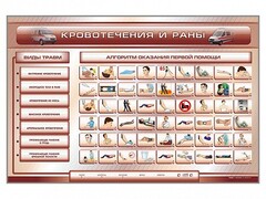 Трехсекционный базовый комплект "Травмы. Кровотечения. Ожоги" для учащихся общеобразовательных учреждений - fgospostavki.ru - Нижний Новгород