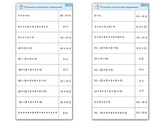 Комплект карточек (10) "Обучающий калейдоскоп. Умножение на 7, 8 и 9" - fgospostavki.ru - Нижний Новгород