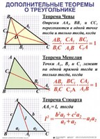 Комплект таблиц Треугольники (19 таблиц) - fgospostavki.ru - Нижний Новгород