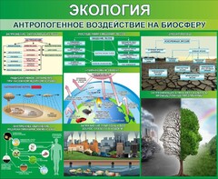 Стенд "Экология. Антропогенное воздействие на биосферу" - fgospostavki.ru - Нижний Новгород