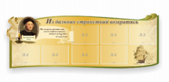 Стенд резной "Из дальних странствий возвратясь" - fgospostavki.ru - Нижний Новгород