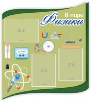 Стенд "В мире физики" - fgospostavki.ru - Нижний Новгород