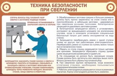 Стенд "Техника безопасности при сверлении" - fgospostavki.ru - Нижний Новгород