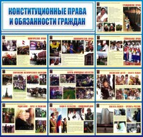Стенд "Конституционные права и обязанности граждан" - fgospostavki.ru - Нижний Новгород