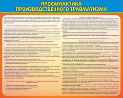 Стенд "Профилактика производственного травматизма" - fgospostavki.ru - Нижний Новгород