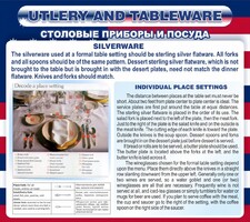 Стенд "Столовые приборы и посуда" - fgospostavki.ru - Нижний Новгород