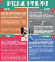 Стенд "Вредные привычки" - fgospostavki.ru - Нижний Новгород